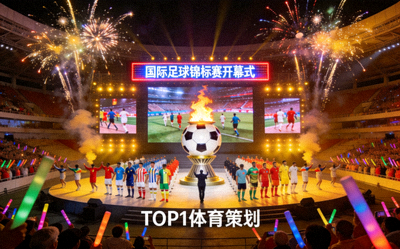 TOP1体育策划的某国际足球锦标赛开幕式盛况